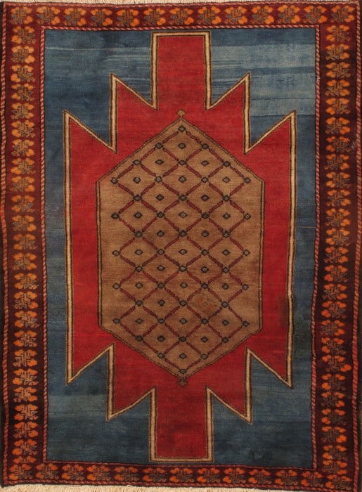 Light Brown Persian sultanabad 4'.6'' X 6' (1 of 9)