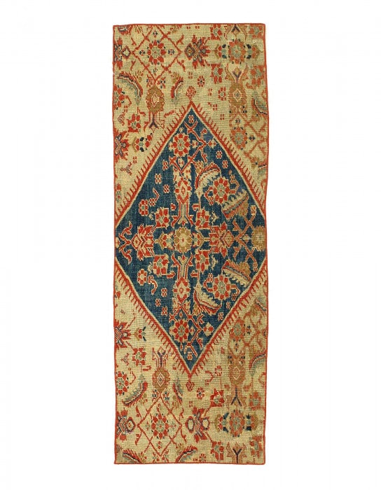 Fine Hand knotted Persian Antique Sultanabad 1'11'' X 5'6'' (1 of 3)