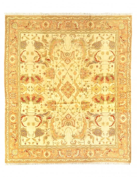 Ivory Spanish Rug 12' X 14' (1 of 9)