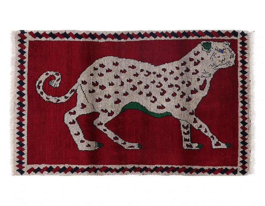 Fine Hand knotted Persian Shiraz rug 2'6'' X 4'5'' (1 of 3)