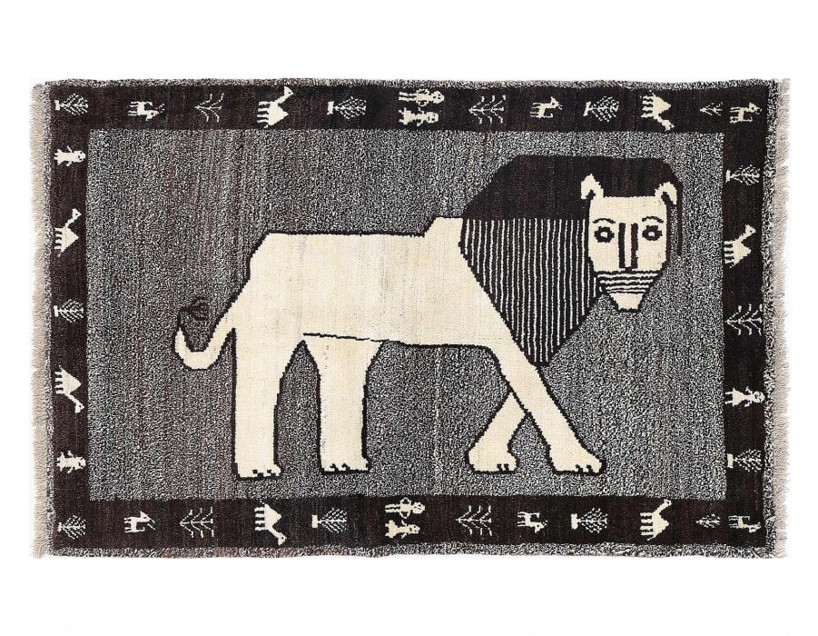 Fine Hand knotted Persian Shiraz rug 3'5'' X 6'5'' (1 of 3)