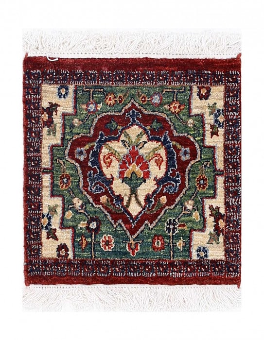 Handmade Persian Gabbeh Accent 1'3"X 1'5" (1 of 2)