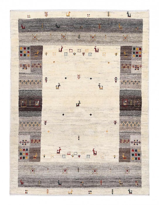 Fine Hand knotted Persian Gabbeh 2'1"X 4' (1 of 3)