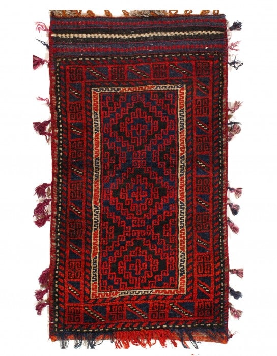 Vintage Persian Hand Knotted Shiraz saddle bag 2' X 3'7'' (1 of 3)