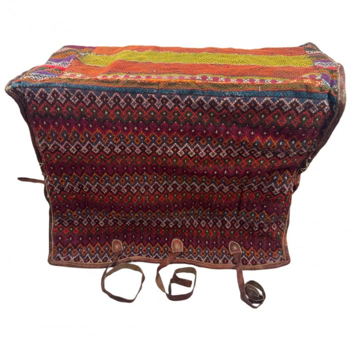 Antique Persian Mafrash Cargo Bag 1'4'' X 3'6'' (1 of 9)