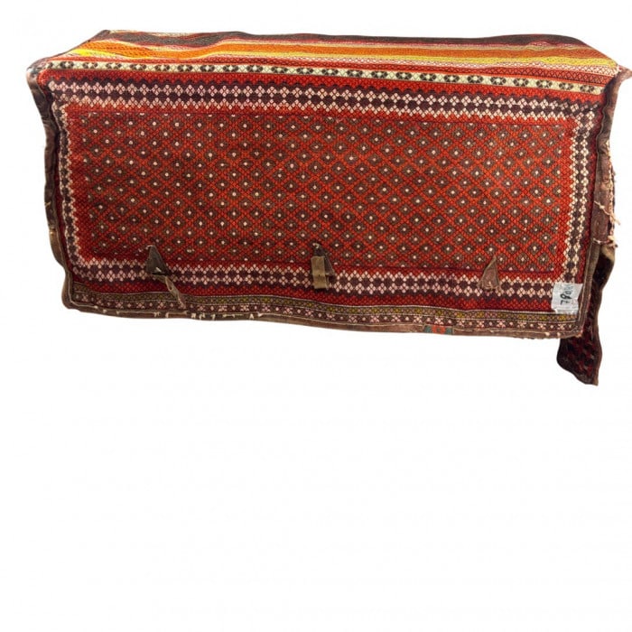 Antique Persian Mafrash Cargo Bag 1'7'' X 3'7'' (1 of 7)