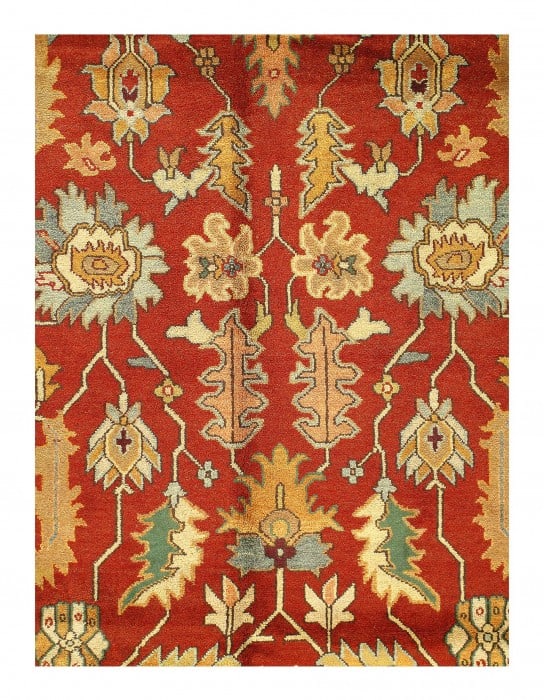 Rust Persian serapi design 10' X 14' - 3