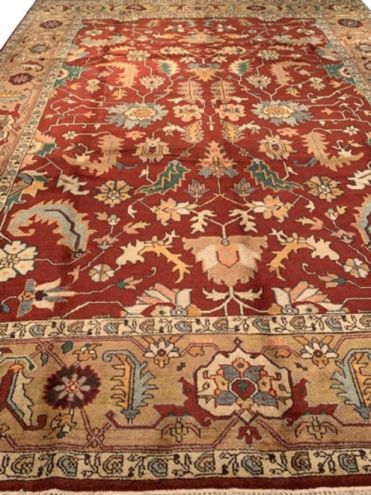 Rust Persian serapi design 10' X 14' - 5