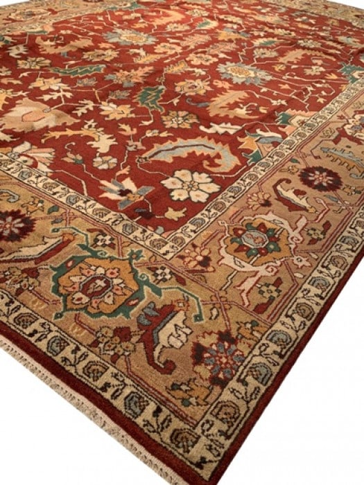 Rust Persian serapi design 10' X 14' - 6
