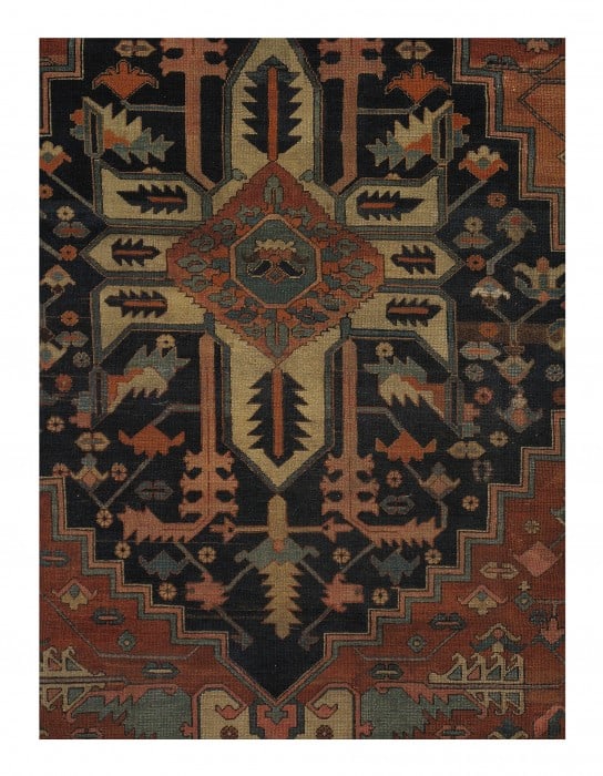 Rust Persain Antique Serapi 11' 3'' X 16' 6'' - 2