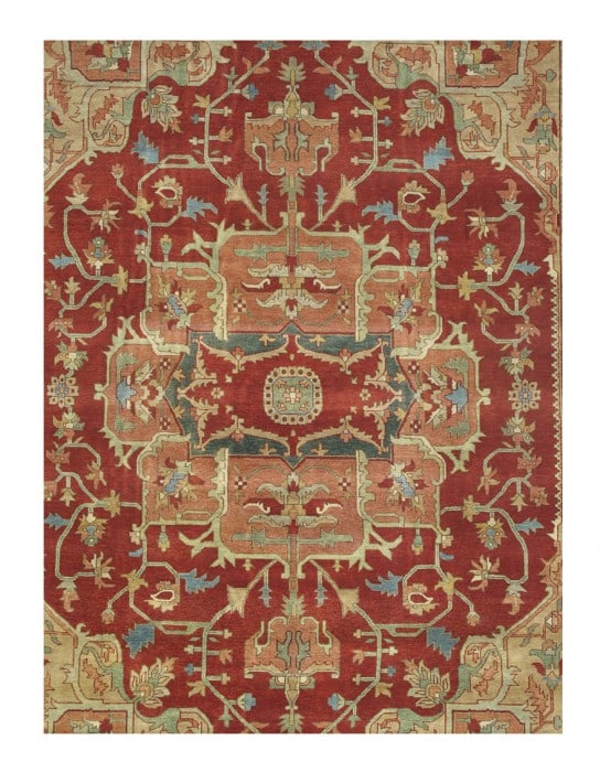 Rust Persain Serapi design rug 11'4'' X 15'2'' - 2