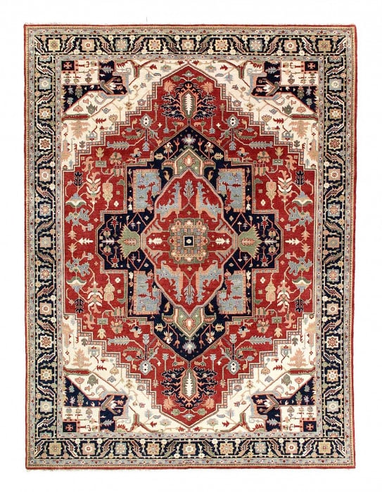 Fine Hand Knotted Persian serapi design 7'9'' X 10'4'' (1 of 4)