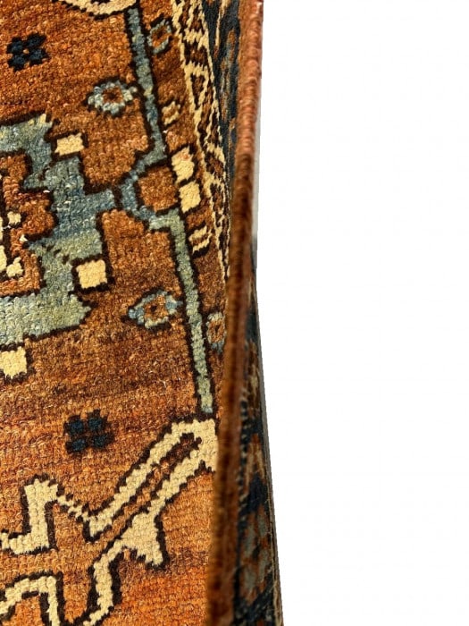 Rust Persian Antique Serapi 10' X 13' - 9