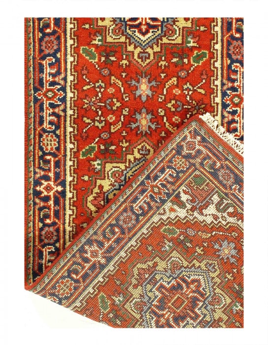 Fine Hand Knotted Serapi Runner 2'6'' X 15'6'' - 3