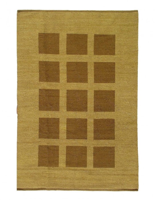Scandinavian reversible Rug 4'6'' X 7': Scandinavian reversible Rug 4'6'' X 7' - New, Scandinavian, Hand-Woven, Flat Weave, 300 -26555- 862.This item is part of our fine auction collection which includes many fine home accessories