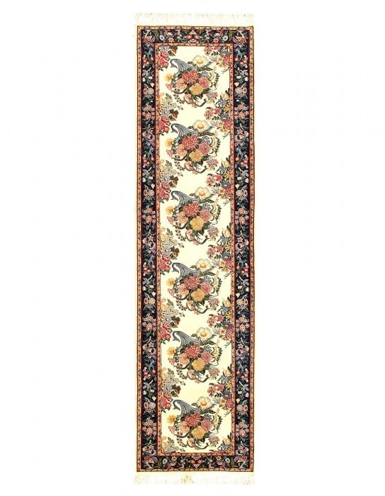 Fine Hand Knotted Savonnerie design Runner 2'8'' X 10' (1 of 3)