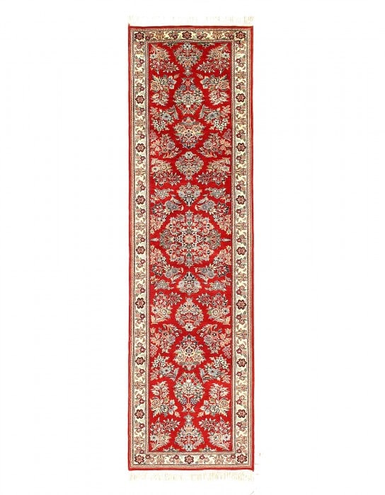 Fine Hand Knotted Savonnerie design runner 2'8'' X 10'1'' (1 of 3)