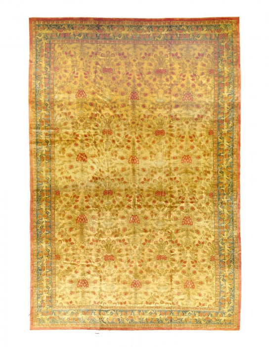 Fine Hand Knotted savonnerie Rug 12'x 15' (1 of 4)