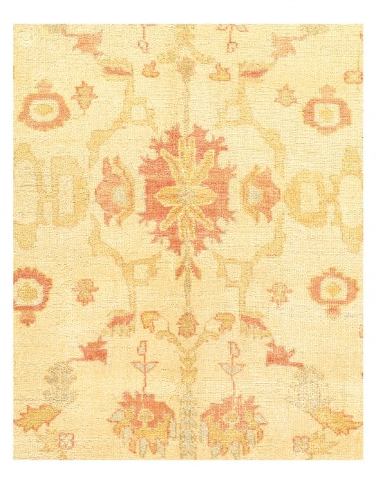 Ivory Oushak 9' X 12' - 2