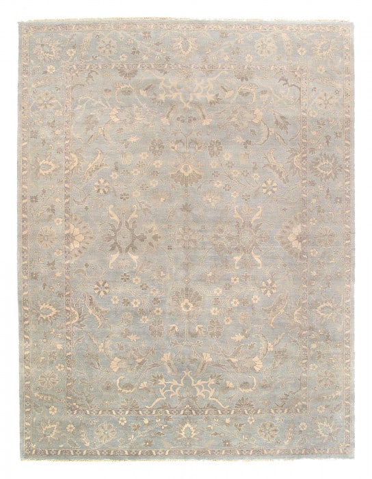 Fine Hand knotted Oushak rug 9'1"X 12'1": Fine Hand knotted Oushak rug 9'1"X 12'1" - NEW, Oushak, Hand-Knotted, Lamb's Wool, 300 -D15200- 862.This item is part of our fine auction collection which includes many fine home accessories including