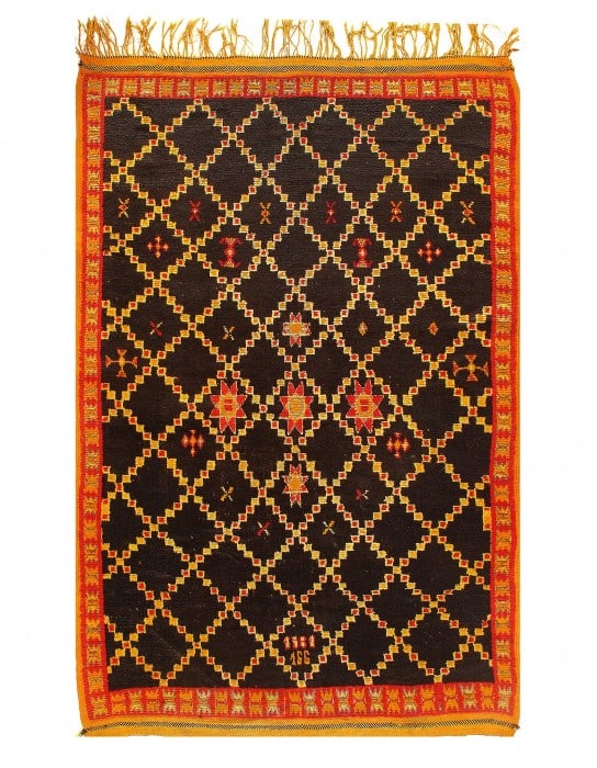 Vintage Moroccon Rug 4'5'' X 7' (1 of 4)