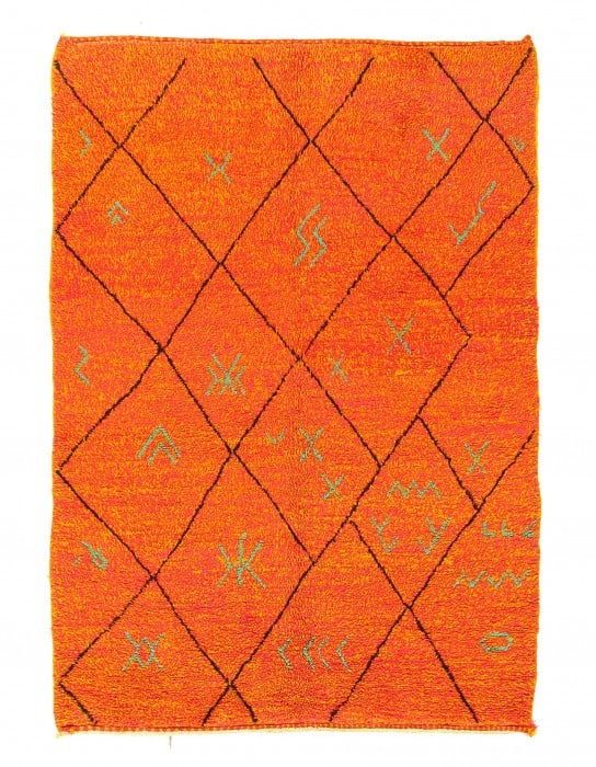 Fine Hand Knotted Vintage moroccon 6' X 8'5'' (1 of 4)