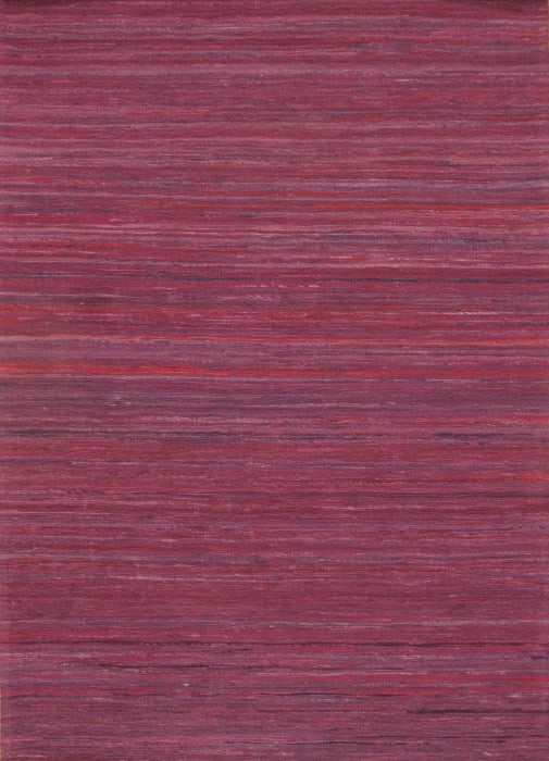 Purple Flat-weave Tufted Sari Silk 8' X 10' (1 of 4)