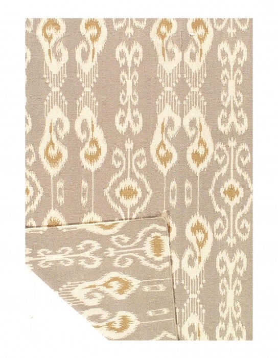 Gray Modern Flat Weave 6' X 9' - 3