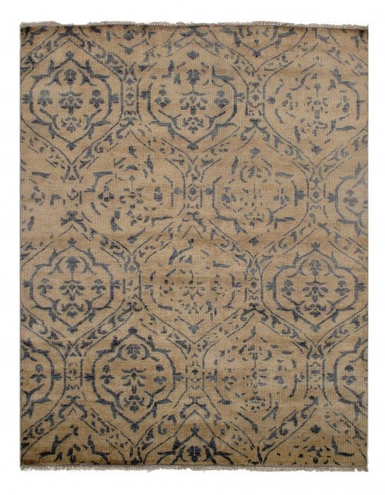 Ivory Oushak Design 8' x 10' (1 of 4)