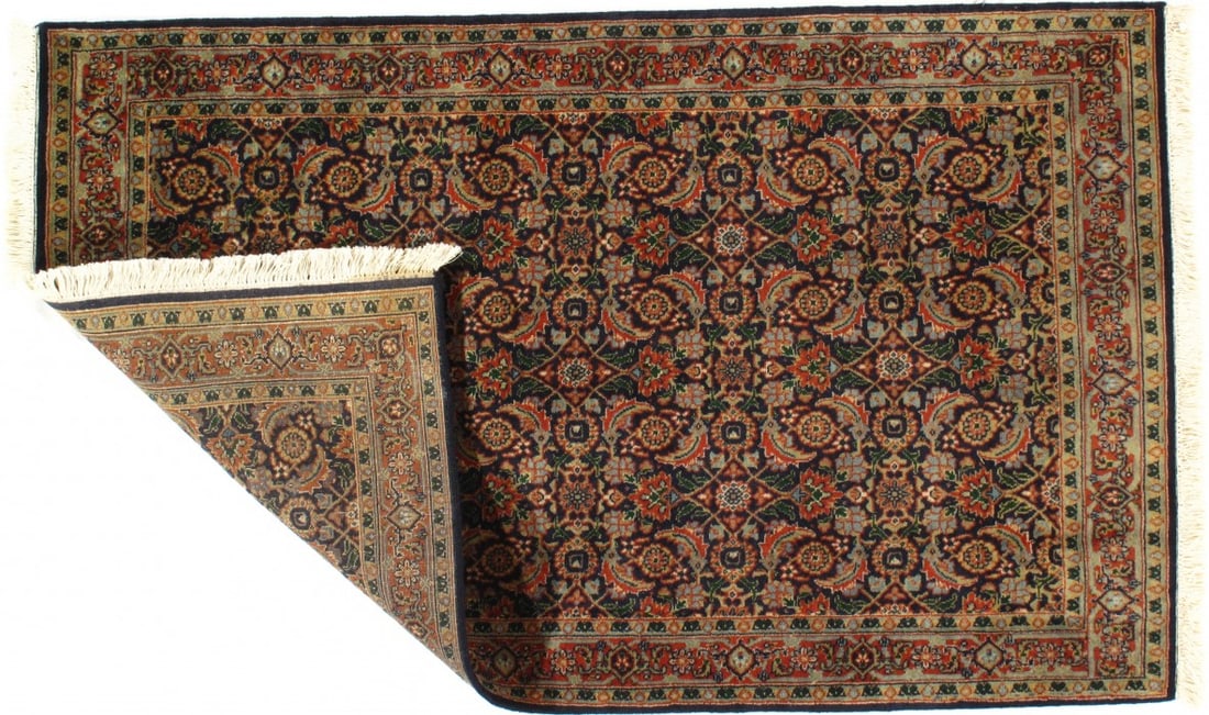 Navy Herati 3' X 5' - 3