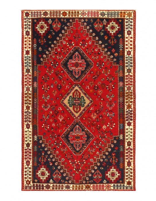 Red Persian Hamdan 5' X 6' 9'' (1 of 3)