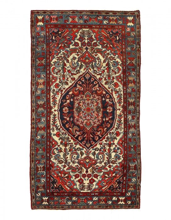Persian antique hamdan 3'6'' X 6'7'' (1 of 3)