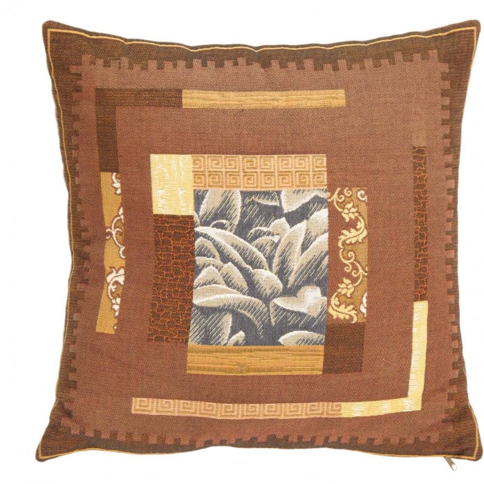 Rust Design Pillow 18"X 18" (1 of 2)