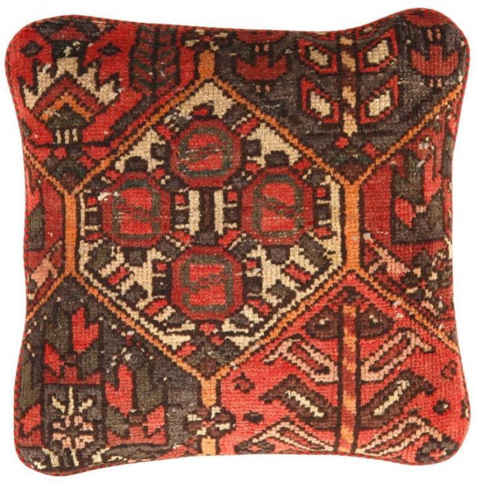 Pasargad Vintage Hand Knotted Farahan Rug Pillow 20" (1 of 2)