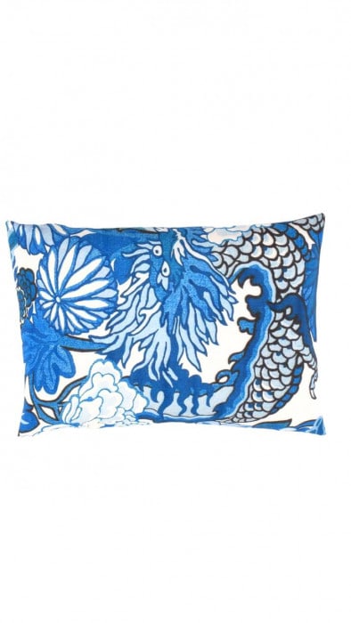 Turkish Fine Silk Style Pillow 16"x24" (1 of 2)