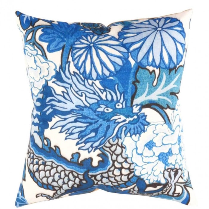 Turkish Fine Silk Style Pillow 20" (1 of 2)