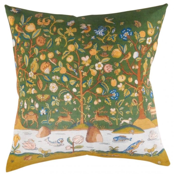 Turkish Fine Silk Style Pillow 20" (1 of 2)