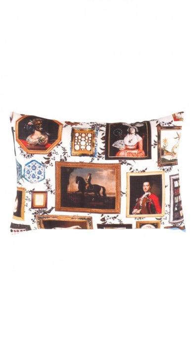 Turkish Fine Silk Pillow 16"x24" (1 of 2)