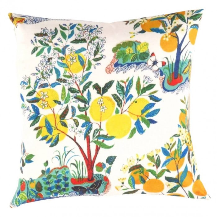 Turkish Fine Silk tropical Pillow 24": Turkish Fine Silk tropical Pillow 24" - New, English, Handmade , Pure Silk, 300 -PPS 62B- 862.This item is part of our fine auction collection which includes many fine home accessories including antiq