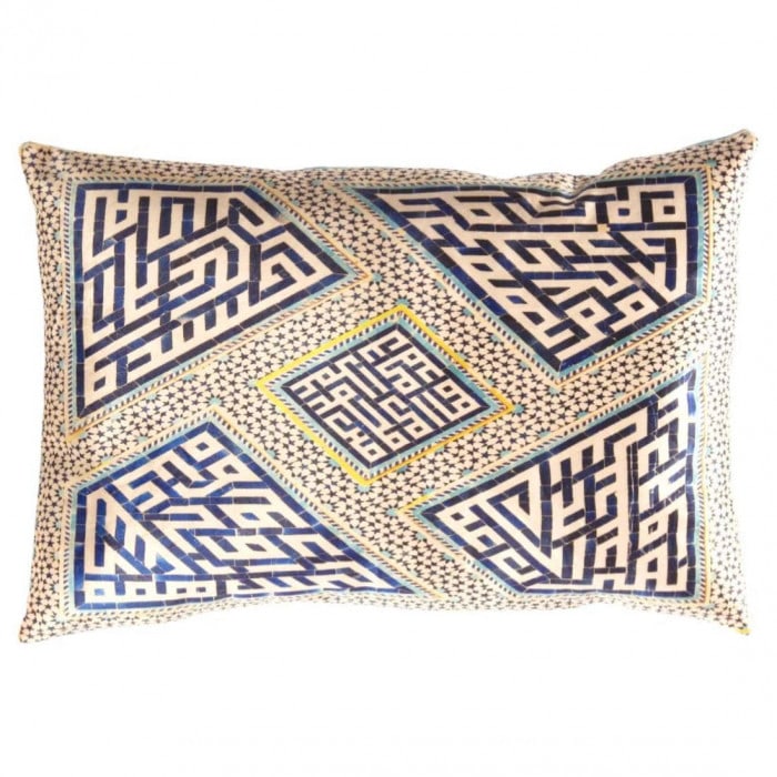 Persian Velvet Pillow 16'' X 24'' (1 of 3)