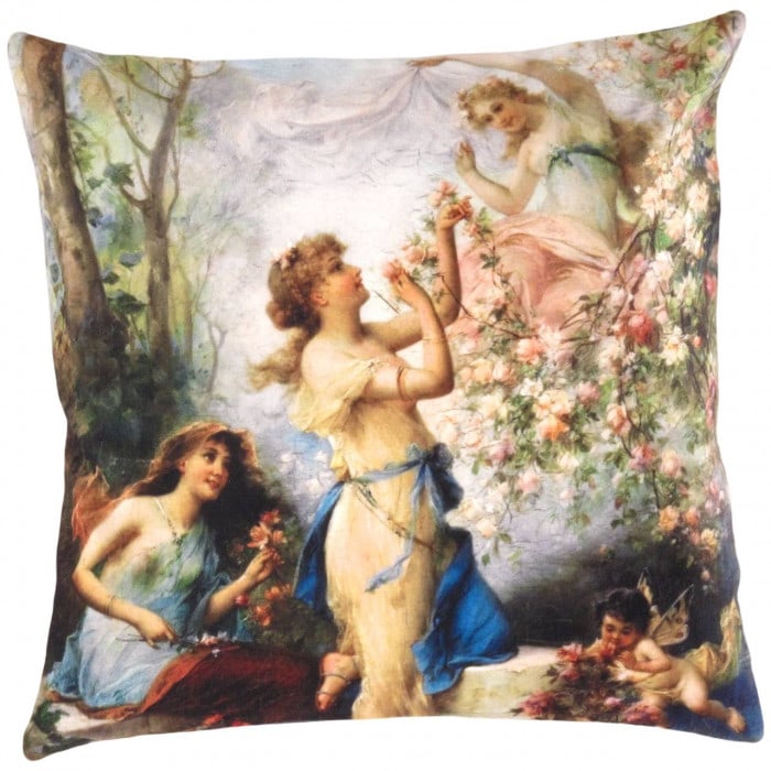 Pasargad velvet Throw Pillow 16'' X 16" (1 of 2)