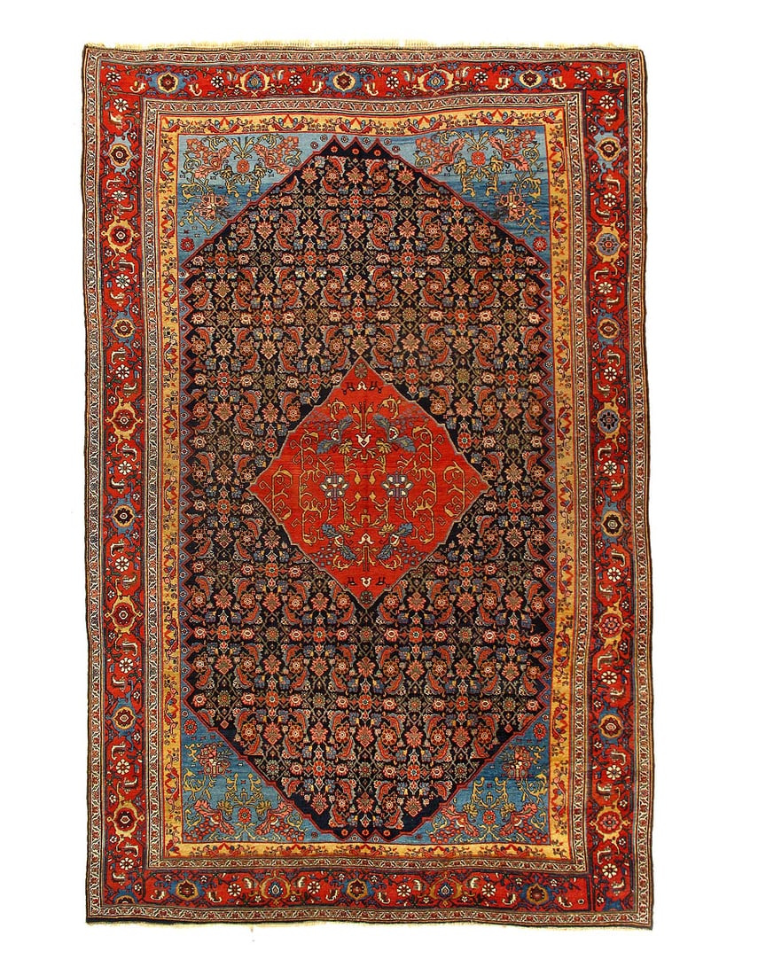 Persian Antique Bidjar Rug 8'4'' X 13' (1 of 3)