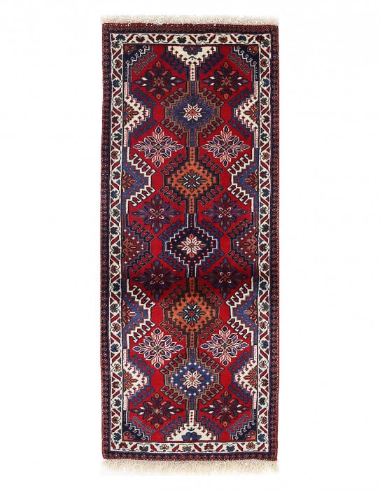 Fine Hand Hand Knotted Persian Yalameh runner 1'11"x 4'.9": Fine Hand Hand Knotted Persian Yalameh runner 1'11"x 4'.9" - New, Yalameh, Hand-Knotted, Lamb's Wool, 300 -D13626- 862.This item is part of our fine auction collection which includes many fine home ac