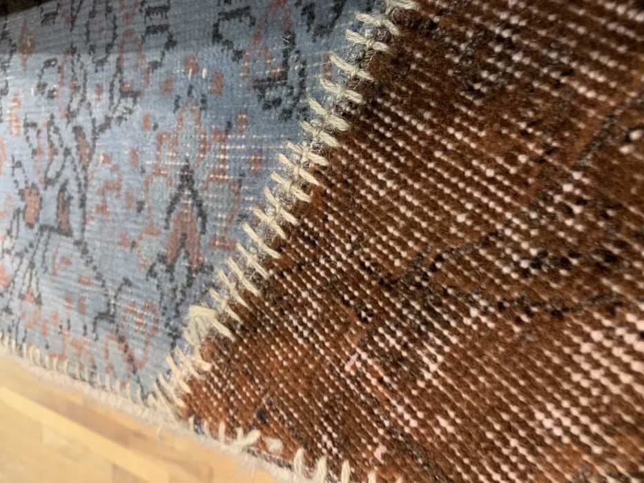 Gray Turkish Patchwork 8' X 12' - 4