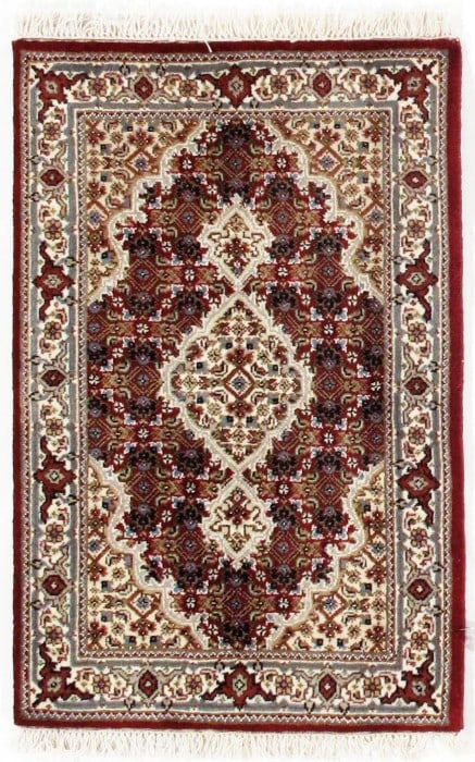 Burgundy Tabriz Design 2' x 3': Burgundy Tabriz Design 2' x 3' - New, Tabriz, Hand-Knotted, Lamb's Wool, 300 -D08898,D08899,D08901,D08902,D08911- 862.This item is part of our fine auction collection which includes many fine home acc