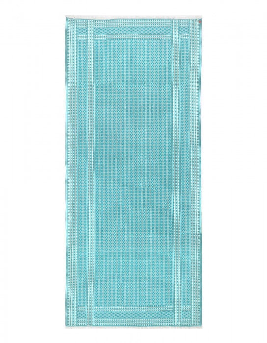 Reversible Persian cotton sumak hand woven rug 7'6'' X 17'11'' (1 of 4)