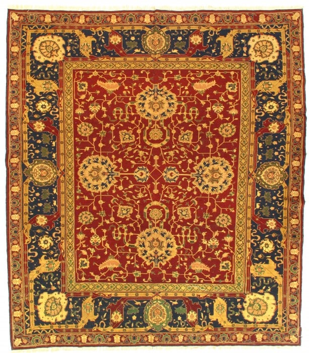 Rust Sumak Sultanabad Design 7'9" X 9': Rust Sumak Sultanabad Design 7'9" X 9' - New, Sumak, Hand-Knotted, Lamb's Wool, 300 -24052- 862.This item is part of our fine auction collection which includes many fine home accessories including ant