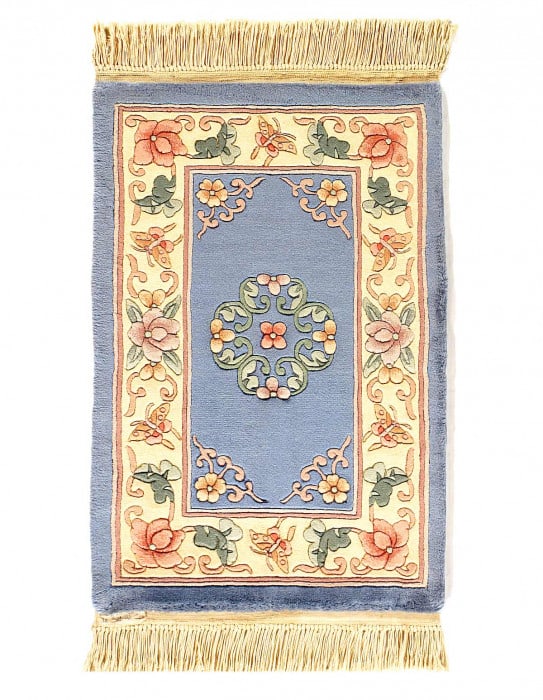 Beige Chines Peking Rug 2'1"X 3'1": Beige Chines Peking Rug 2'1"X 3'1" - CIRCA 1990, Peking, Hand-Knotted, Lamb's Wool, 300 -14880- 862.This item is part of our fine auction collection which includes many fine home accessories including