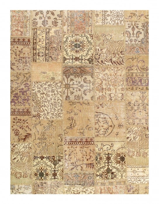 Turkish Patchwork Rug - 9'1" x 12'3" - 2