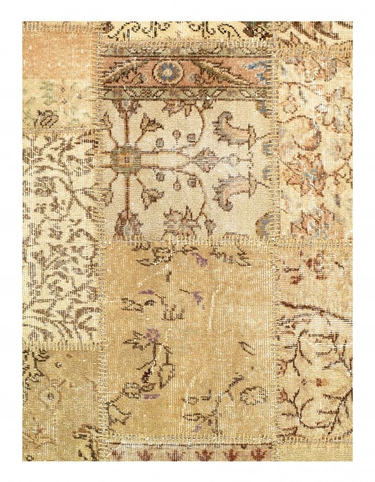 Turkish Patchwork Rug - 9'1" x 12'3" - 3